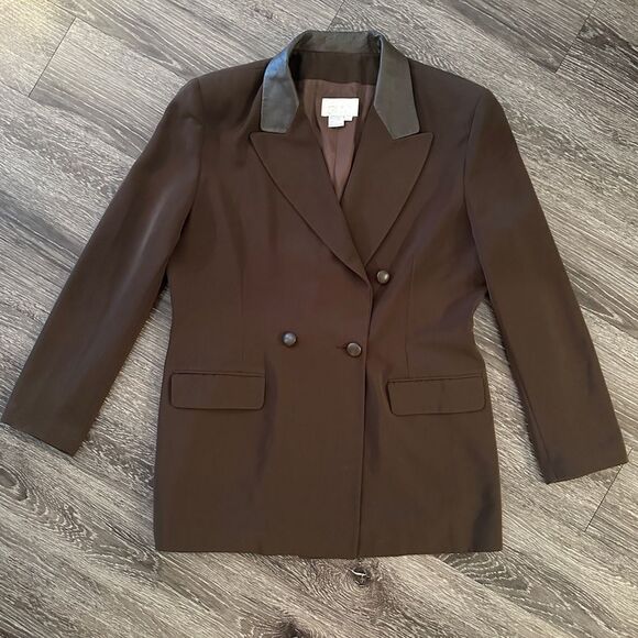 Cache Vintage Brown Blazer - Picture 1 of 11